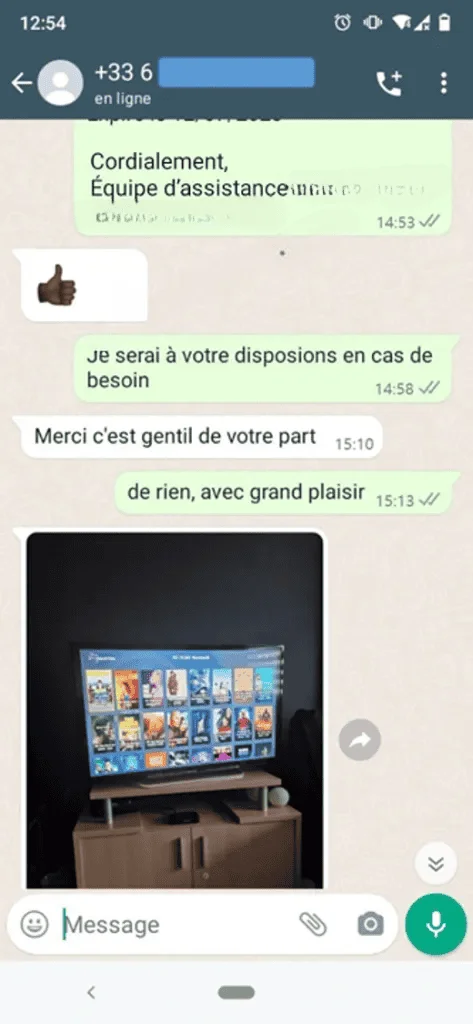IPTV Premier - Avis client satisfait sur son abonnement IPTV